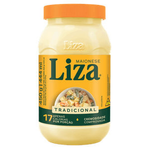 Maionese Tradicional Liza Pote 450g