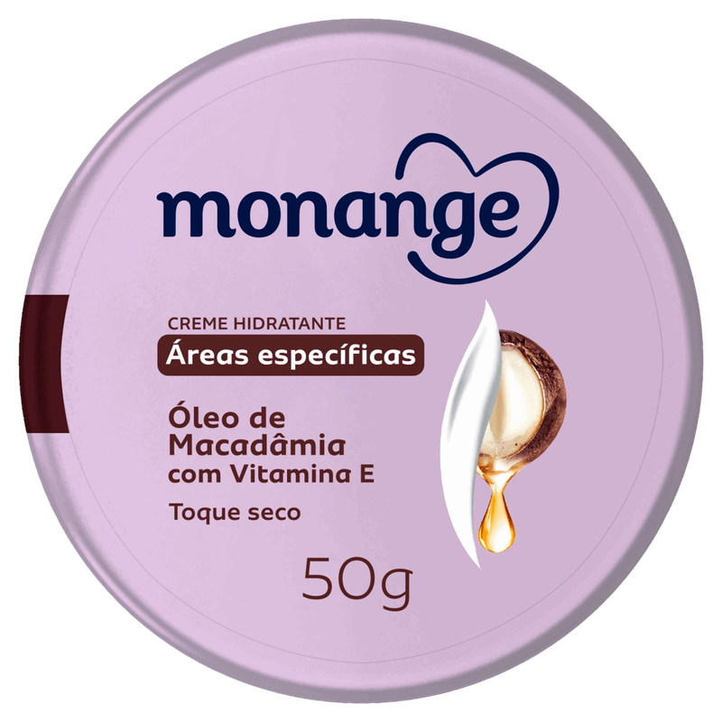 Creme-Hidratante-Toque-Seco-Oleo-de-Macadamia-Monange-Areas-Especificas-Pote-50g