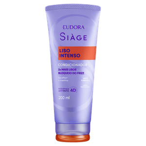 Condicionador Eudora Siàge Liso Intenso Bisnaga 200ml