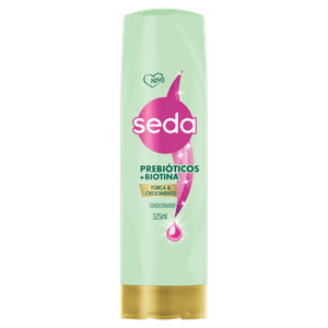 Condicionador Seda Prebióticos + Biotina Frasco 325ml