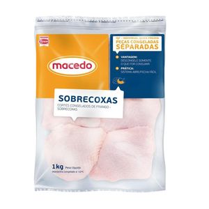 Sobrecoxa de Frango Congelada Macedo 1kg