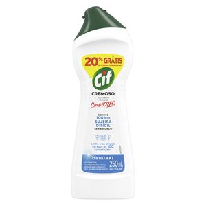 Saponáceo Cremoso Multiuso Original Cif Squeeze Leve 250ml Pague 200ml