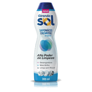 Saponáceo Cremoso Original Girando Sol Squeeze 300ml