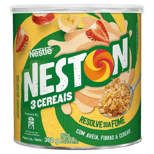 Flocos de Cereais Neston 3 Cereais Lata 360g