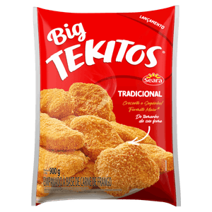 Empanado de Frango Tradicional Big Tekitos Pacote 900g