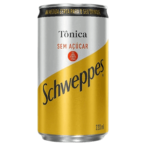 Água Tônica Zero Açúcar Schweppes Lata 220ml