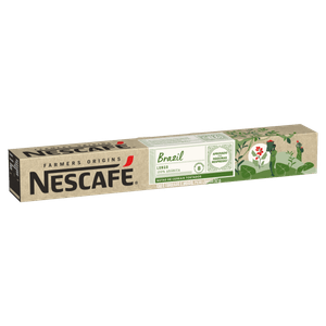 Café em Cápsula Torrado e Moído Lungo Brazil Nescafé Farmers Origins Caixa 52g 10 UN