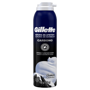 Espuma de Barbear Gillette Carbono Frasco 150g