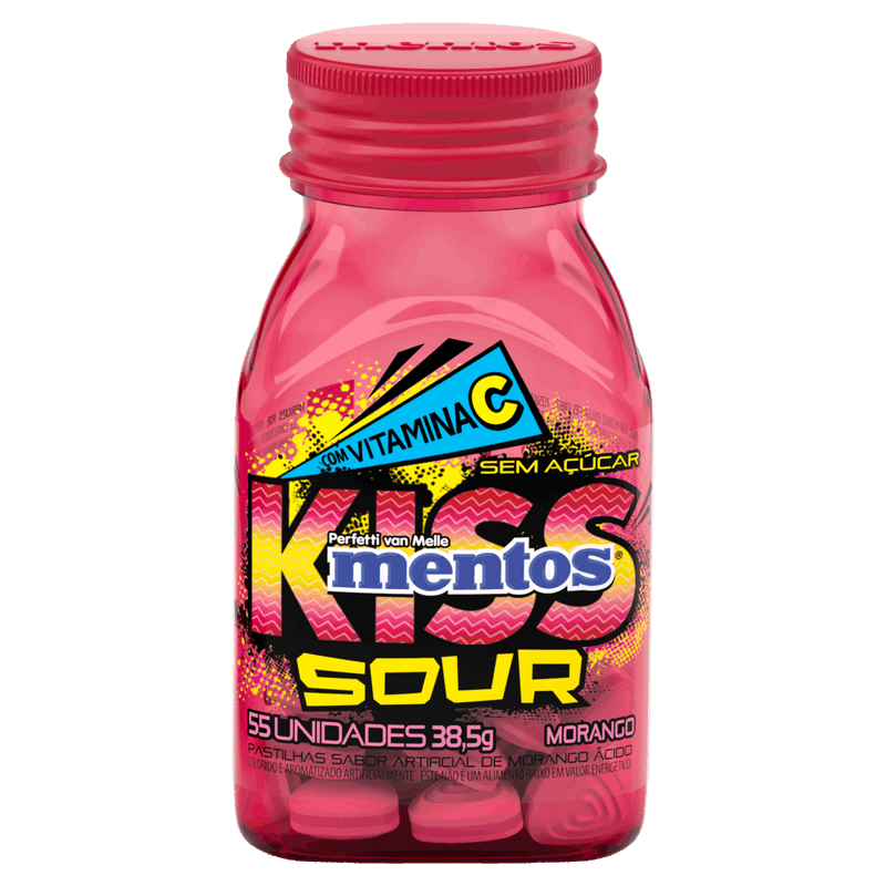 Pastilha-Morango-Zero-Acucar-Mentos-Kiss-Sour-Frasco-385g-55-Unidades