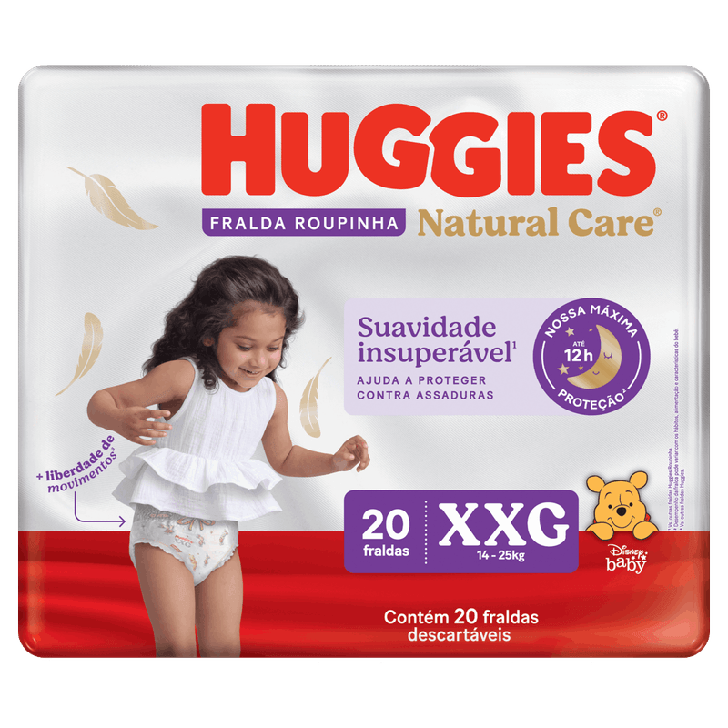 Fralda-Descartavel-Infantil-Roupinha-Huggies-Natural-Care-XXG-Pacote-20-Unidades--