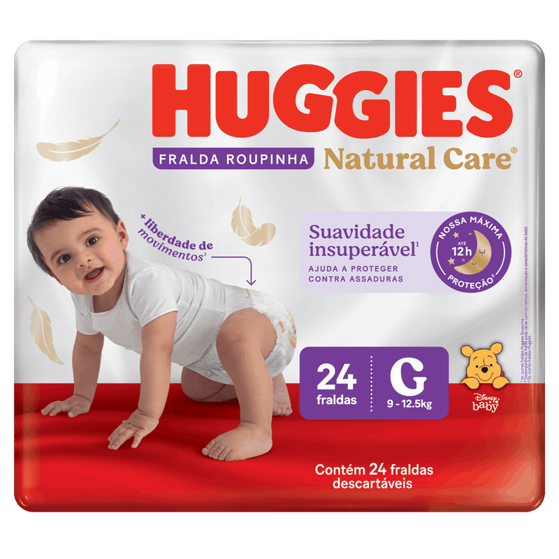 Fralda-Descartavel-Infantil-Roupinha-Huggies-Natural-Care-G-Pacote-24-Unidades--