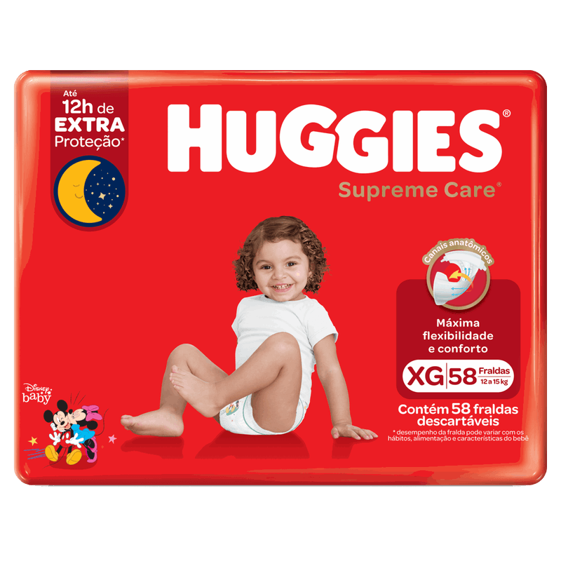 Fralda-Descartavel-Infantil-Huggies-Supreme-Care-XG-Pacote-58-Unidades-