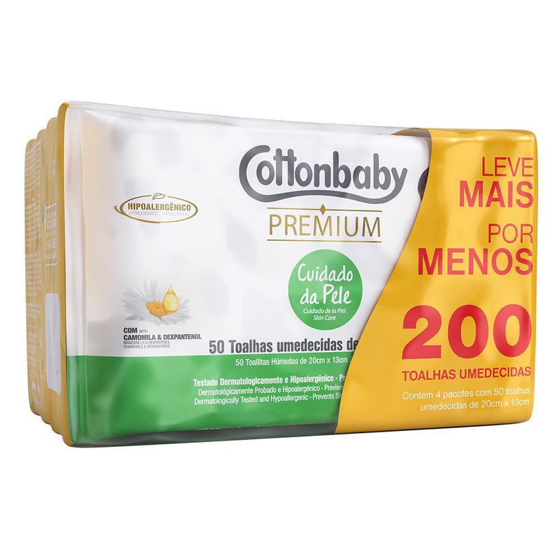 Toalha-Umedecidas-Cuidado-da-Pele-Cottonbaby-Leve-Mais-Pague-Menos-200un