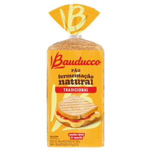 Pão de Forma Tradicional Bauducco Pacote 390g