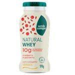 Iogurte-Desnatado-Cranberry-e-Goji-Berry-Zero-Lactose-Verde-Campo-Natural-Whey-Frasco-170g