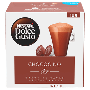 Chococino em Cápsula Nescafé Dolce Gusto Caixa 160g 10 Un