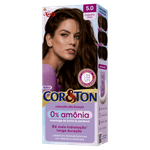 Kit Coloração Creme 5 0 Castanho Claro Niely Cor&Ton