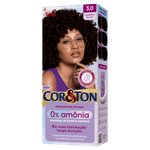 Kit Coloração Creme 3 0 Castanho Escuro Niely Cor&Ton