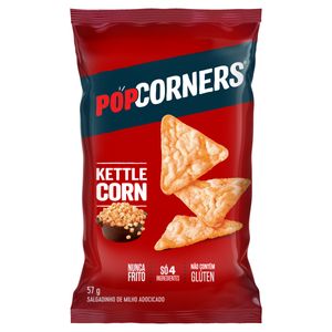 Salgadinho de Milho Adocicado Popcorners Pacote 57g