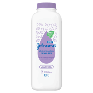 Talco Johnson's Baby Hora do Sono Frasco 100g