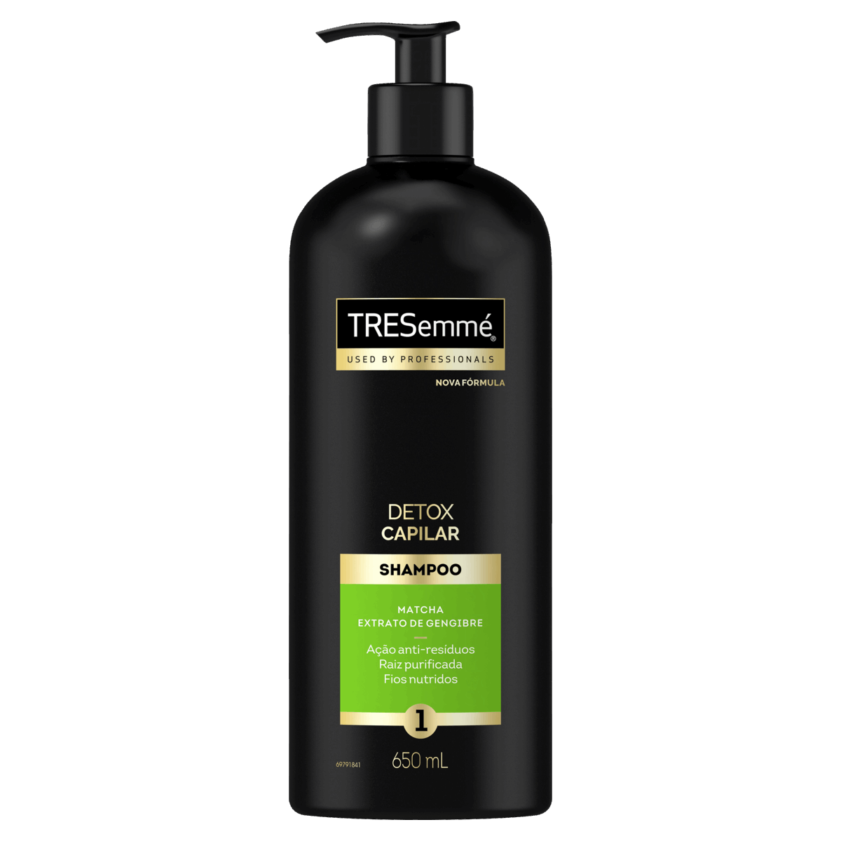 Shampoo Tresemmé Detox Capilar Frasco 650ml - giassi - Giassi
