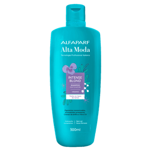 Shampoo Matizador Alfaparf Alta Moda Intense Blond Frasco 300ml