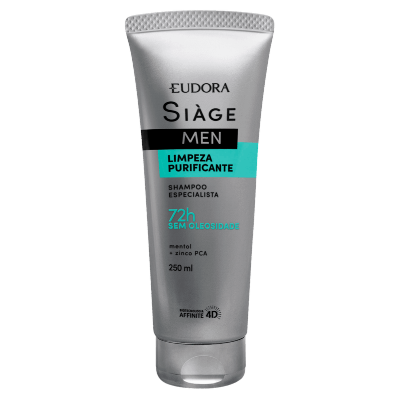 Shampoo-Eudora-Siage-Men-Limpeza-Purificante-Bisnaga-250ml