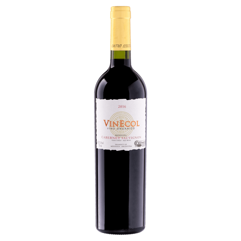 Vinho-Argentino-Tinto-Seco-Organico-Vinecol-Cabernet-Sauvignon-Mendoza-Garrafa-750ml