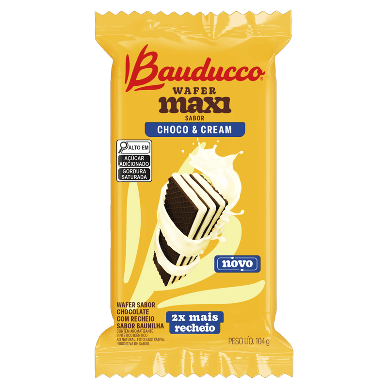 Biscoito-Wafer-Choco---Cream-Bauducco-Maxi-Pacote-104g