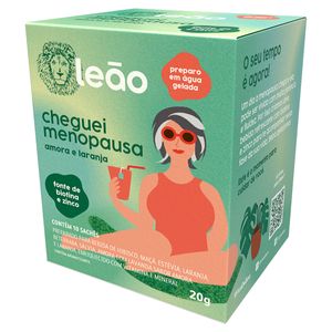 Chá Cheguei Menopausa Leão Fases Caixa 20g 10 Unidades