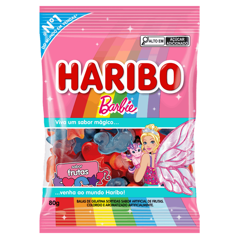 Bala-de-Gelatina-Frutas-Barbie-Haribo-Pacote-80g