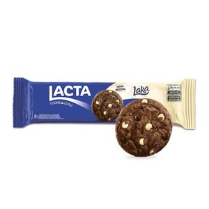 Biscoito Lacta Choco Cookie Recheio ao Leite 80g