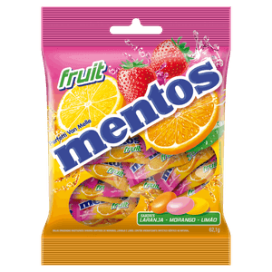 Bala Sortida Mentos Fruit Pacote 62,1g