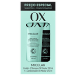 Kit-Shampoo-200ml---Condicionador-170ml-OX-Cosmeticos-Micelar