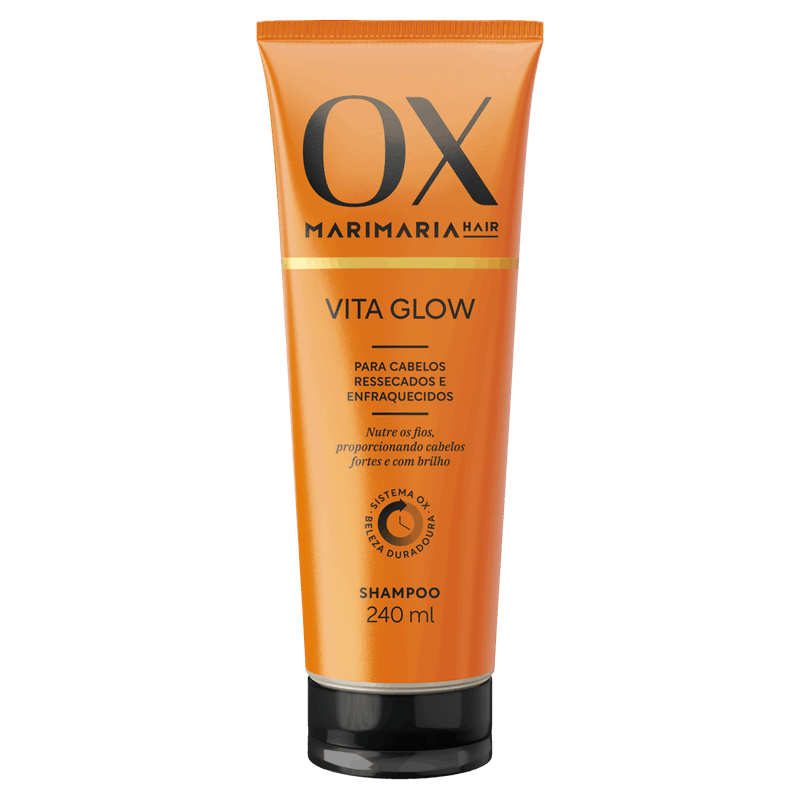 Shampoo-Mari-Maria-Hair-OX-Cosmeticos-Vita-Glow-Bisnaga-240ml