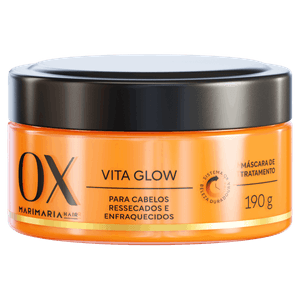 Máscara de Tratamento Mari Maria Hair OX Cosméticos Vita Glow Pote 190g