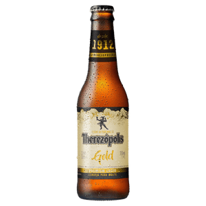 Cerveja Lager Premium Gold Therezópolis Garrafa 355ml