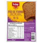 Pão de Forma Maçã com Canela sem Glúten Zero Lactose Schär Pacote 200g