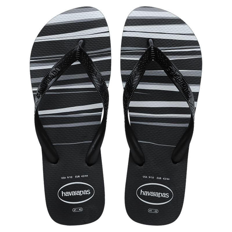 Chinelo-Preto-Preto-Preto-Branco-Top-Basic-Havaianas-n°-43-44