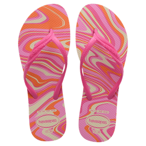 Chinelo Bege/Rosa Fantasia Style Havaianas n° 37/38