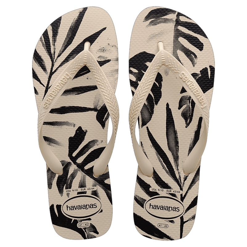 Chinelo-Bege-Palha-Aloha-Havaianas-n°-45-46