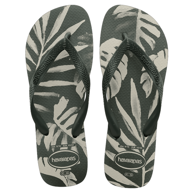 Chinelo-Verde-Olive-Verde-Olive-Aloha-Havaianas-n°-39-40