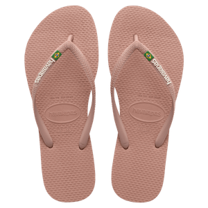 Chinelo Rosa Crocus Slim Brasil Havaianas Womens n° 35/36