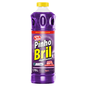 Desinfetante Uso Geral Campos de Lavanda Pinho Bril Frasco 1,75l