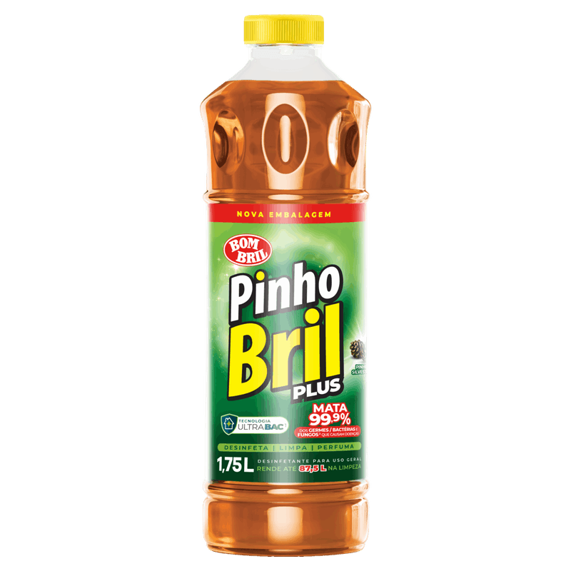 Desinfetante-Uso-Geral-Pinho-Silvestre-Pinho-Bril-Plus-Frasco-175l