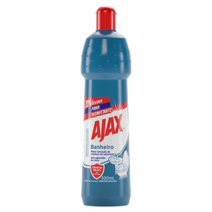 Desinfetante Banheiro Ajax Squeeze 500ml Grátis 20% de Desconto