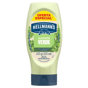 Maionese Verde Ervas Hellmann's Squeeze 335g Oferta Especial