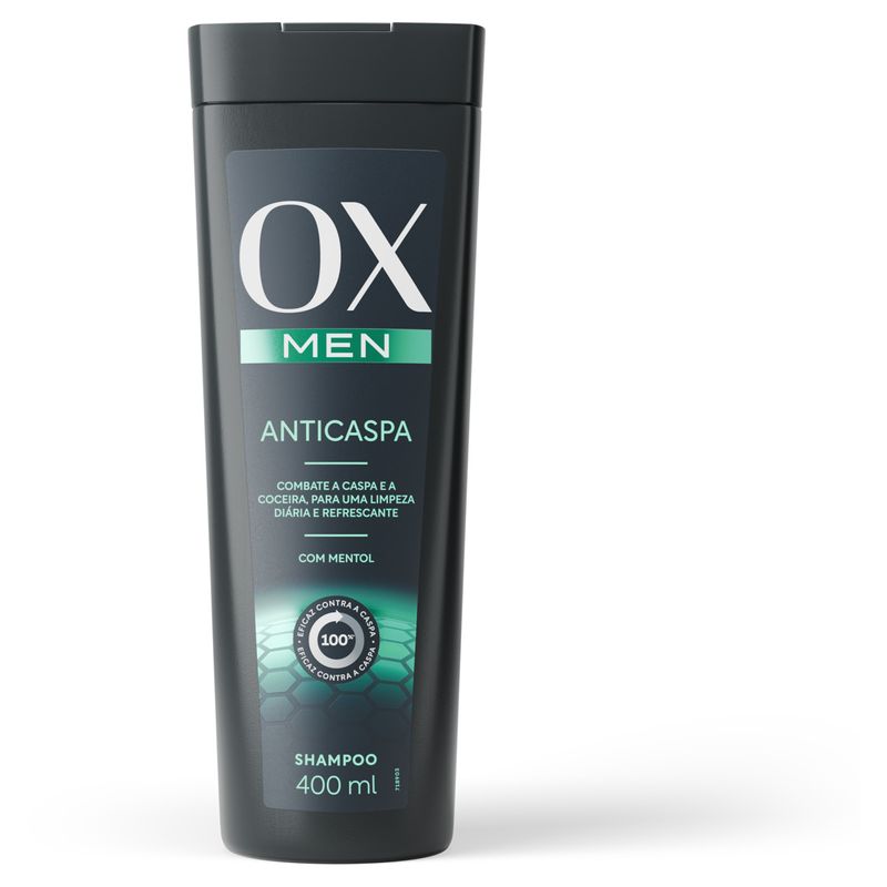 Shampoo-Anticaspa-OX-Cosmeticos-Men-Frasco-400ml