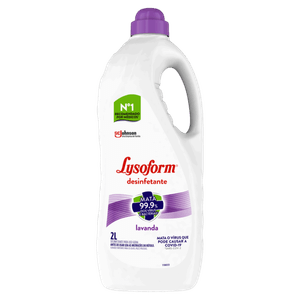 Desinfetante Uso Geral Lavanda Lysoform Frasco 2l