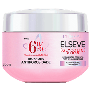 Tratamento Antiporosidade L'oréal Paris Elseve Glycolic Gloss Pote 300g